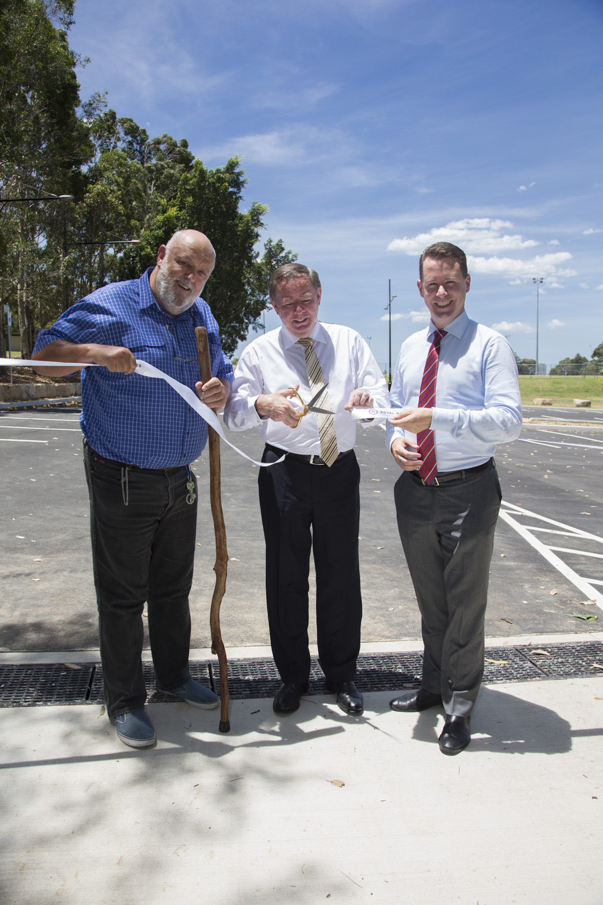 Parramatta Lord Mayor opens new car park at George Kendall Riverside Park