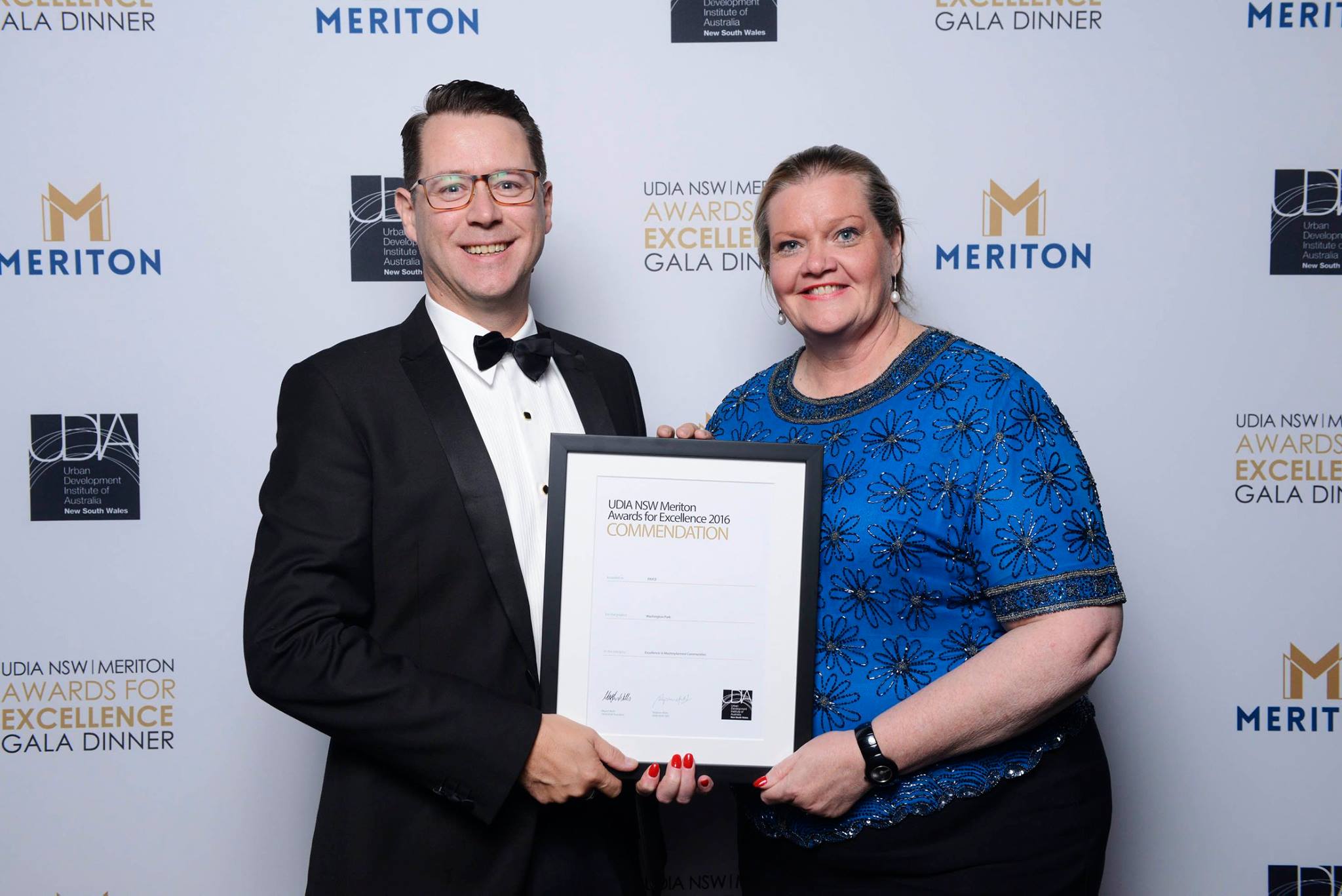 Washington Park awarded Commendation at UDIA NSW Awards for Excellence