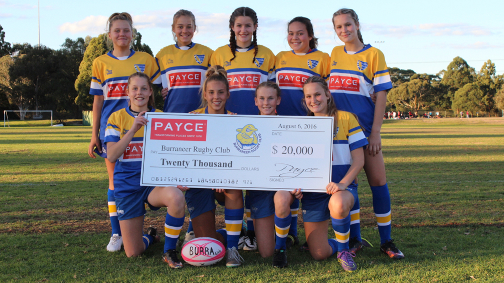 Burra Rugby’s big win with new PAYCE sponsorship