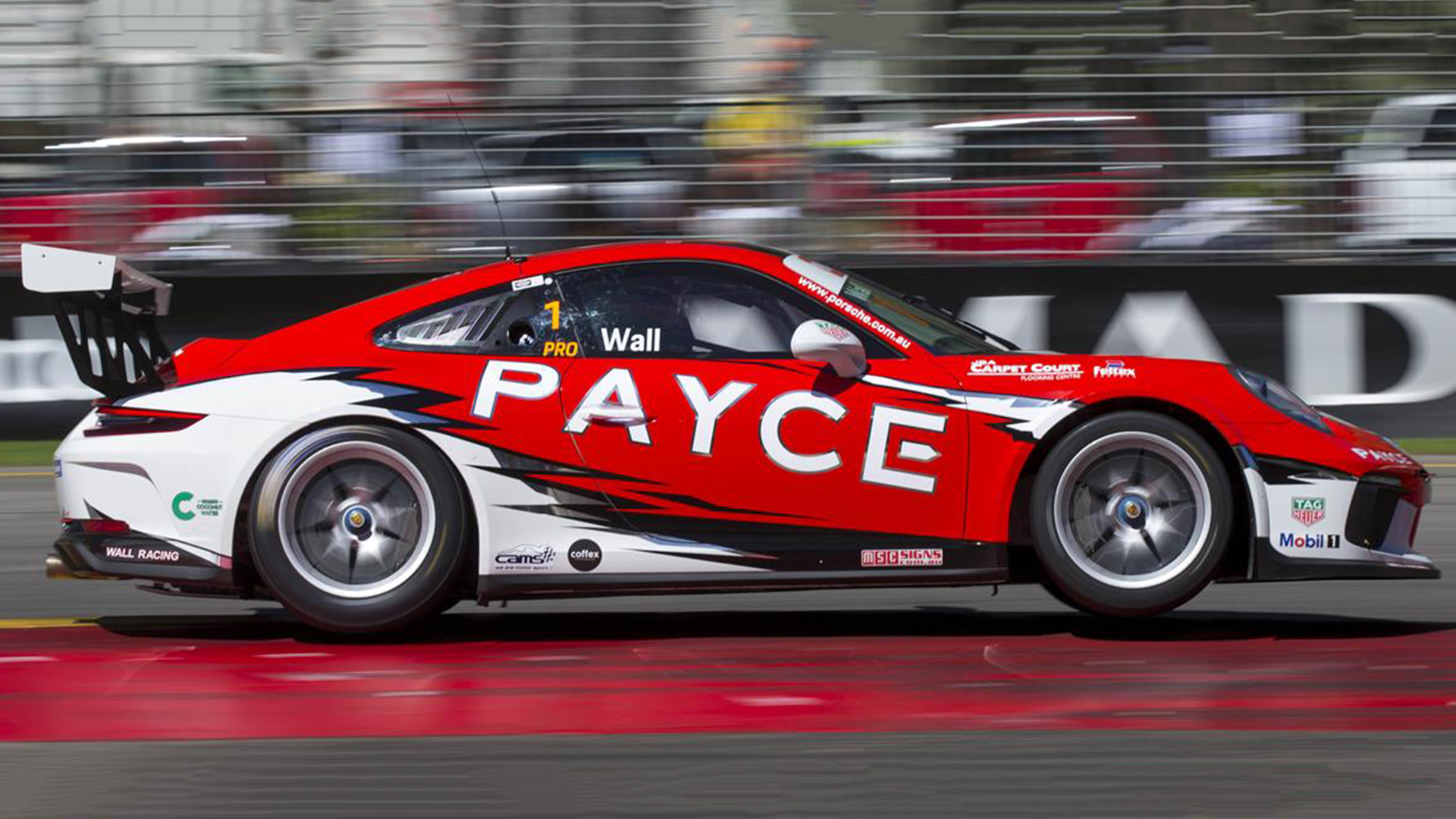 PAYCE revs-up PORSCHE Carrera Cup