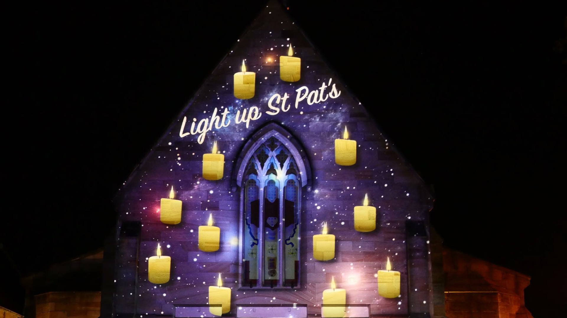 Light Up St Pat’s features in Parramatta’s Winterlight Festival