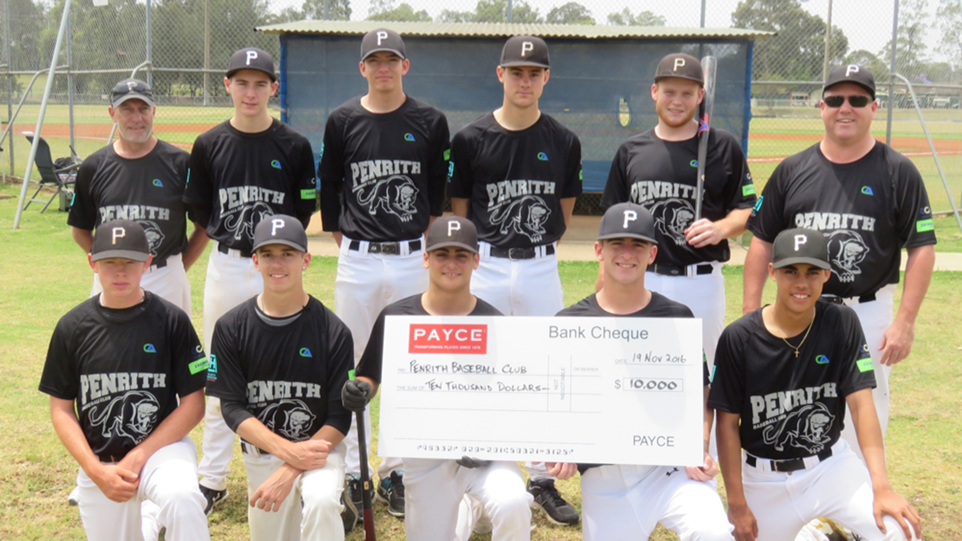 $10,000 Funding Boost for Penrith Baseball Club