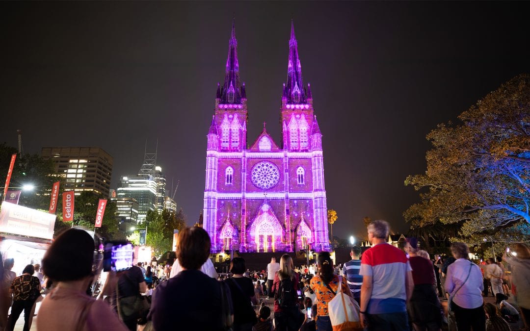 Decade of lights excites Sydney crowds